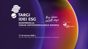 Targi Idei ESG 2026: od odpowiedzialności do praktyki zarządzania [RELACJA] Strona główna