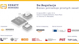 Debata „De:Regulacje. Biznes potrzebuje prostych zasad” z udziałem przedstawicieli KE, PE oraz Rzecznika MŚP Strona główna
