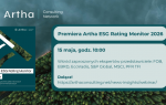 Artha ESG Rating Monitor 2026: 41% spółek z GPW nie posiada żadnego ratingu ESG. Rynek wchodzi w erę nowej transparentności