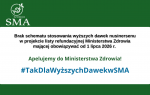 Oświadczenie Fundacji SMA w sprawie braku refundacji wyższych dawek nusinersenu